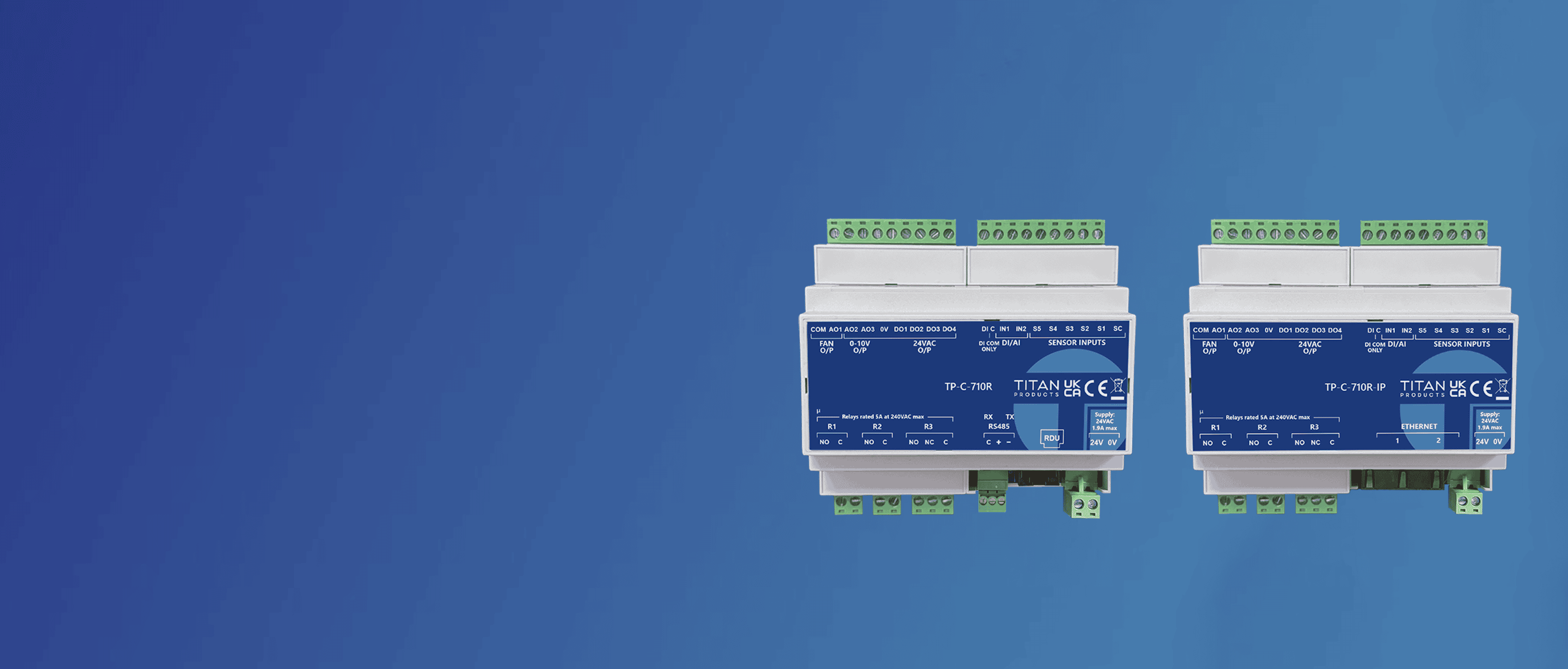 Fan coil and underfloor heating control - Titan Products